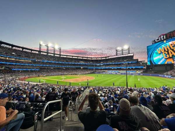Citi Field, section: 109, row: 26, seat: 1
