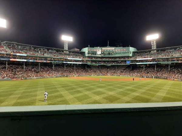 Fenway Park, section: Bleacher 35, row: 2, seat: 8