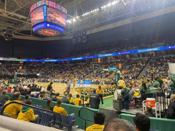 MVP Arena, section: 102, row: A, seat: 2