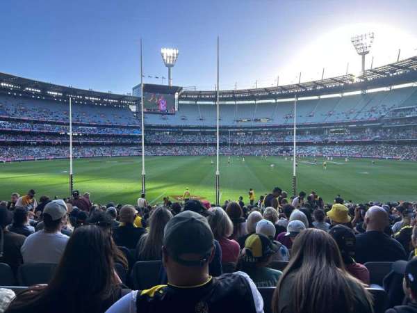 Melbourne Cricket Ground, section: M3, row: LL, seat: 7