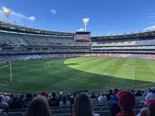 Melbourne Cricket Ground, section: N29, row: N, seat: 23