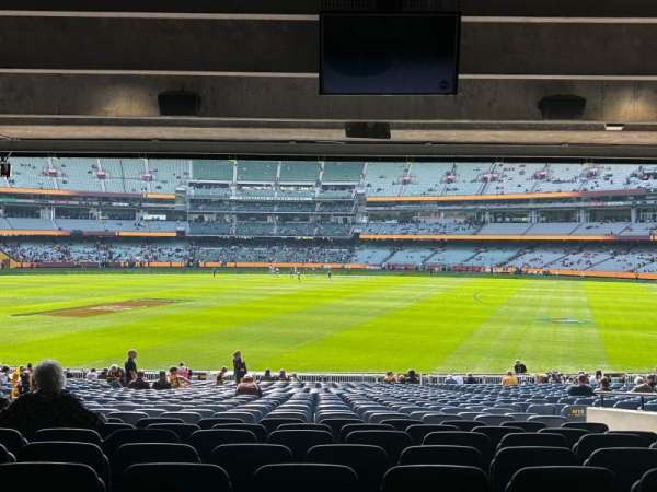 Melbourne Cricket Ground, section: M15, row: LL, seat: 6