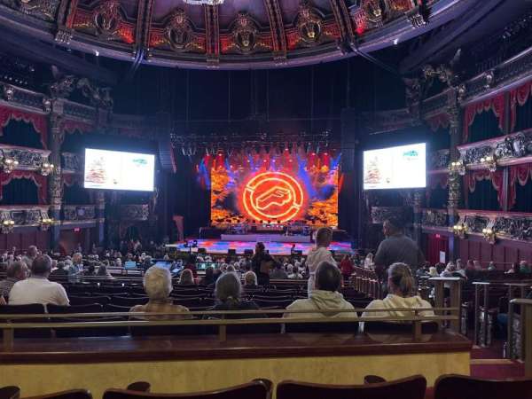 The Venetian Theatre, section: 8, row: Kk, seat: 21