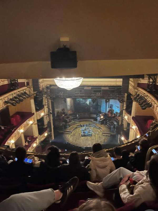 Lyric Theatre, West End, section: Balcony, row: F, seat: 9