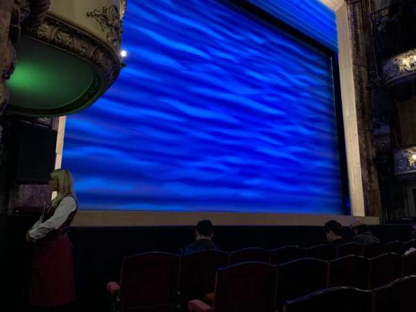 Novello Theatre, section: Stalls, row: G, seat: 24-25