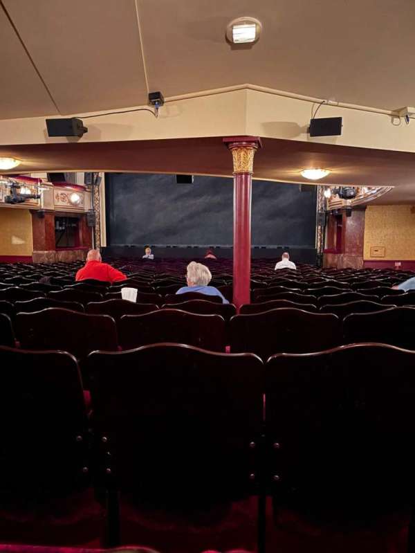 Lyric Theatre, West End, section: Stalls, row: W, seat: 5