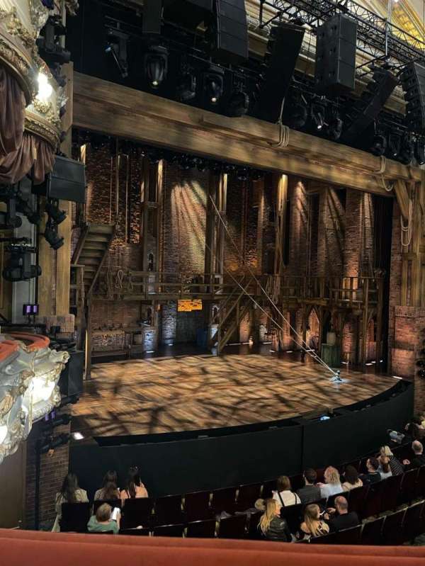 Victoria Palace Theatre, section: Royal Circle, row: A, seat: 38