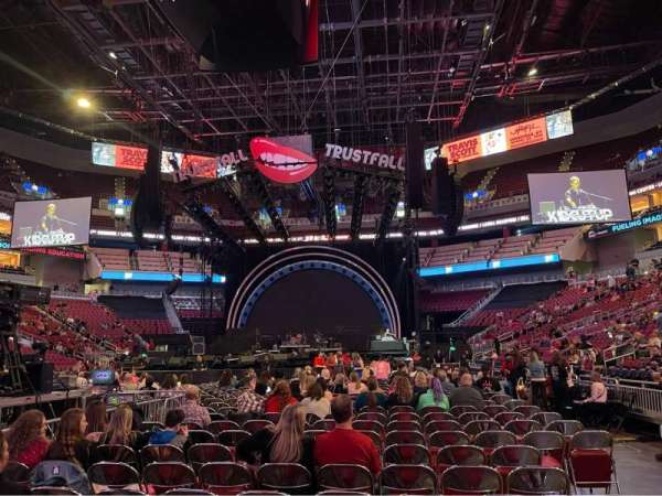 KFC Yum! Center, section: 110, row: D, seat: 3