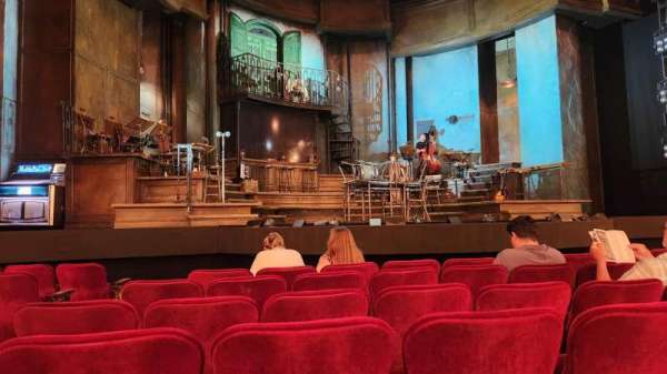 Walter Kerr Theatre, section: Orchestra C, row: H, seat: 116