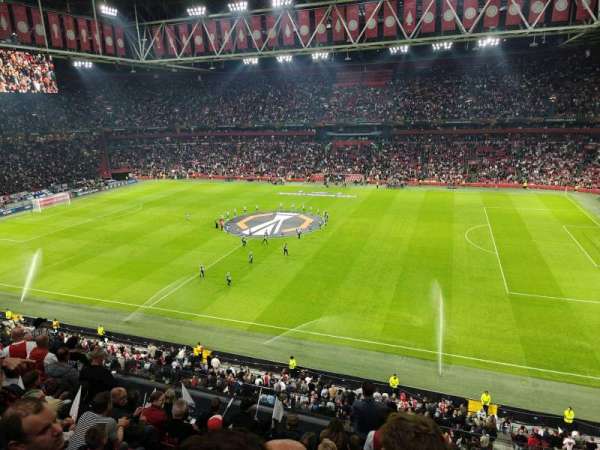 Johan Cruijff ArenA, section: 419, row: 8, seat: 43