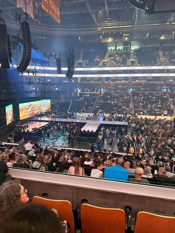 TD Garden, section: Club Level 143, row: D, seat: 2