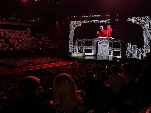 LDLC Arena, section: 209, row: P, seat: 91