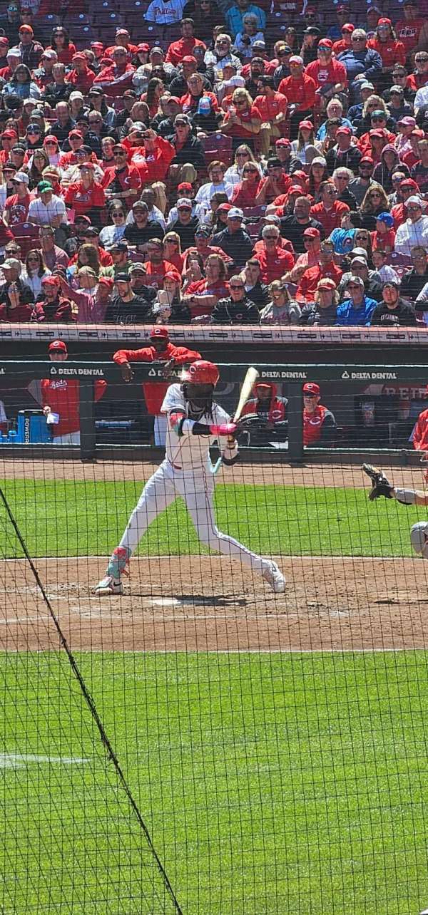 Great American Ball Park, section: 115, row: P, seat: 15