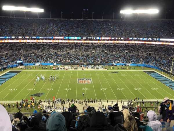 Bank of America Stadium, section: 542, row: 6, seat: 10