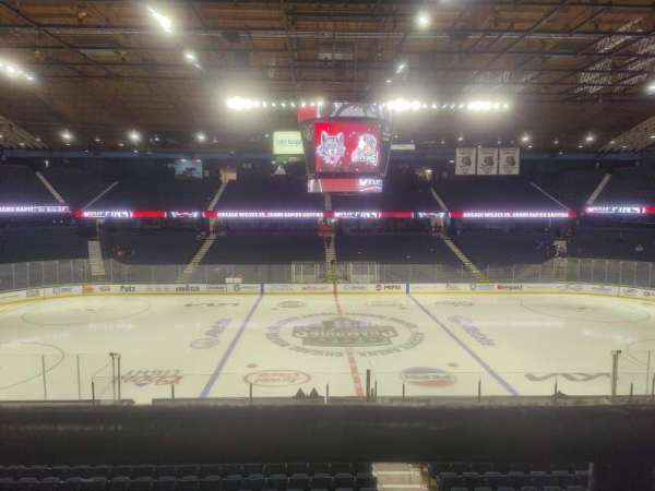 Allstate Arena, section: 211, row: A, seat: 4
