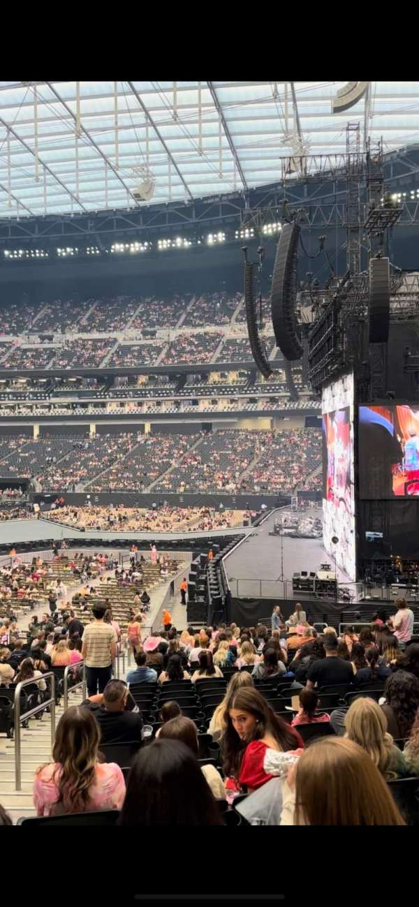 Allegiant Stadium, section: 128, row: 27, seat: 21