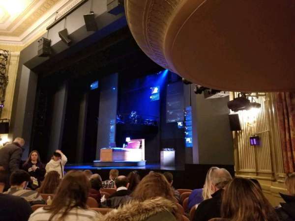Music Box Theatre, section: Orchestra R, row: J, seat: 22