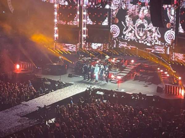 TD Garden, section: 305, row: 1, seat: 7