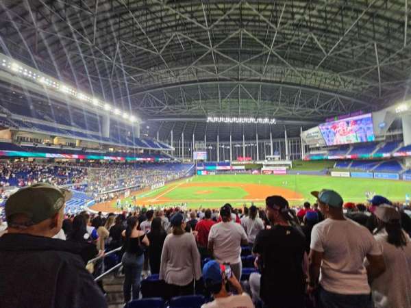 LoanDepot Park, section: 9, row: 20, seat: 20