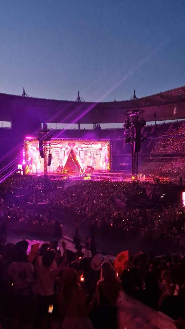 Stade de France, section: X9, row: 29, seat: 12