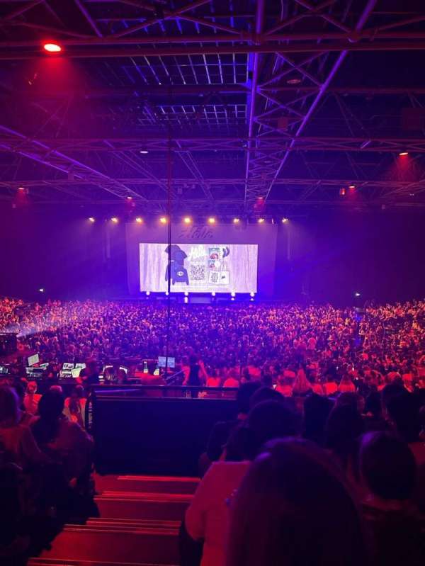 Zénith Paris, section: N, row: 34, seat: 164