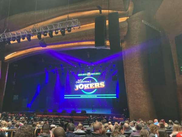 Premier Theater at Foxwoods, section: Orchestra R, row: U, seat: 6