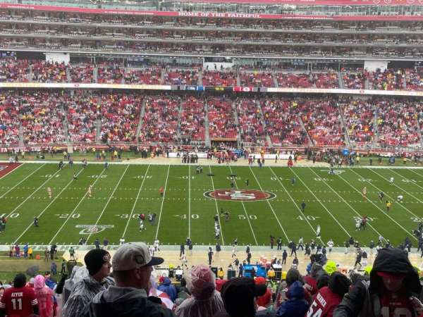 Levi's Stadium, section: C217, row: 23, seat: 8