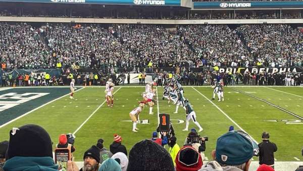 Lincoln Financial Field, section: 117, row: 7, seat: 15