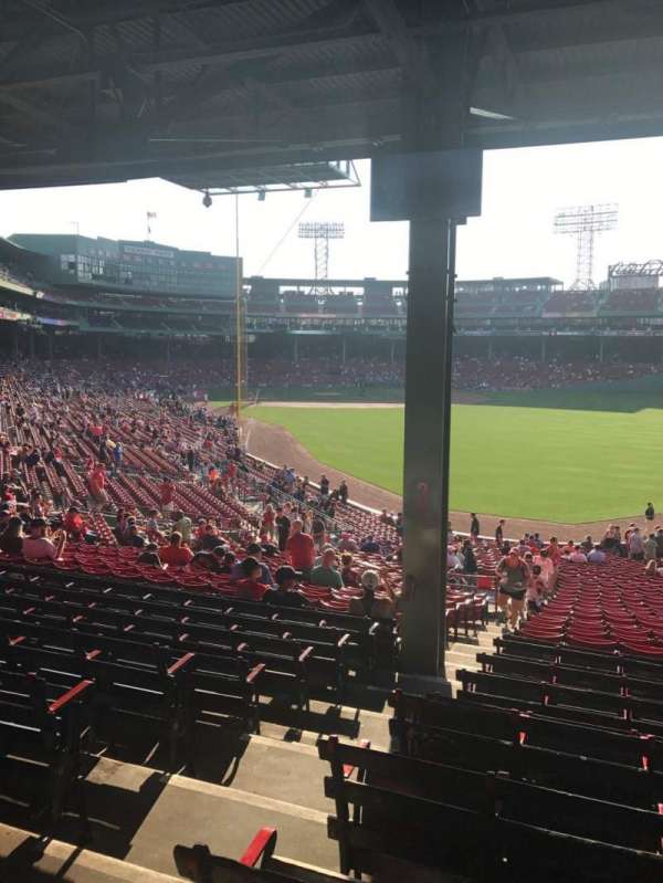 Fenway Park, section: Grandstand 3, row: 10, seat: 30