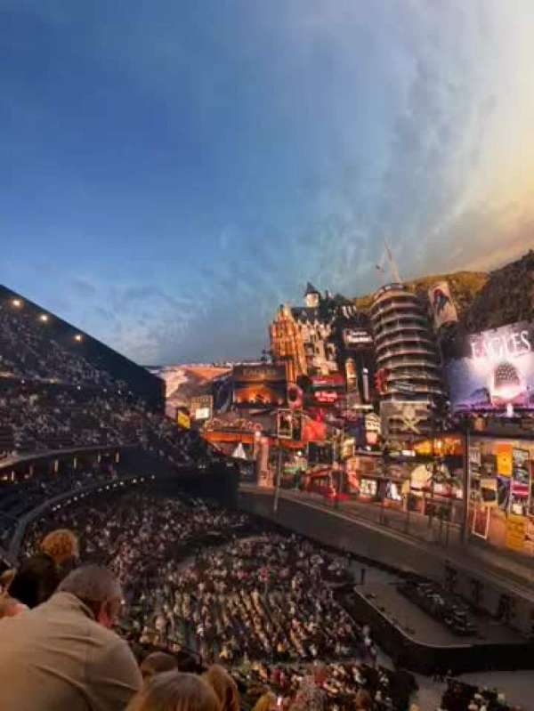 The Sphere, Vegas, section: 211, row: 16, seat: 8