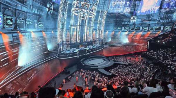 The Sphere, Vegas, section: 202, row: 14, seat: 1