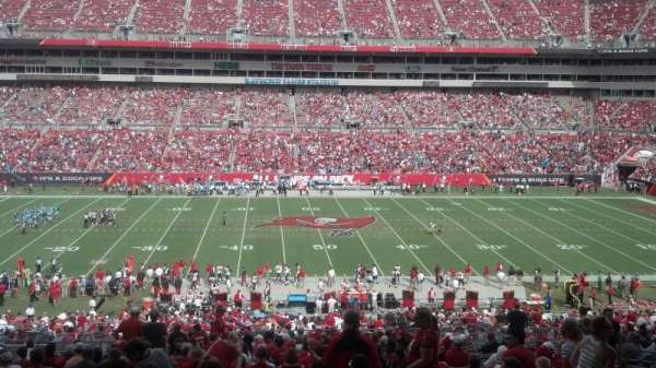 Raymond James Stadium, section: 210, row: DD, seat: 11_12