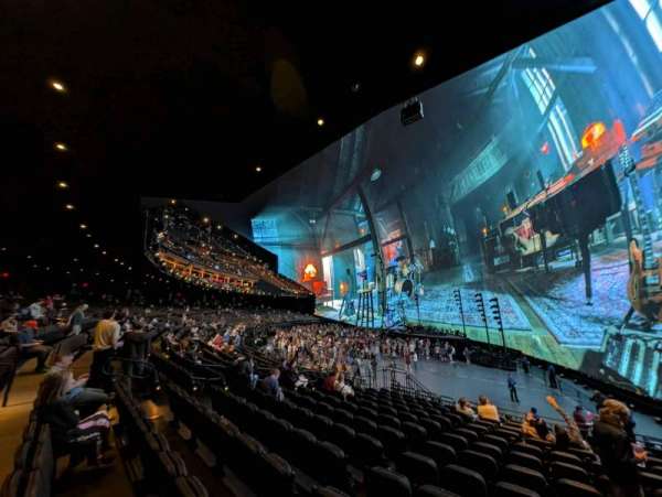 The Sphere, Vegas, section: 110, row: 24, seat: 12