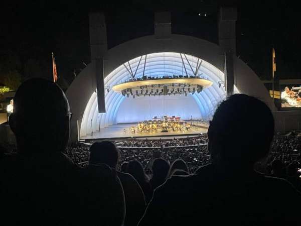 Hollywood Bowl, section: J1, row: 20, seat: 30