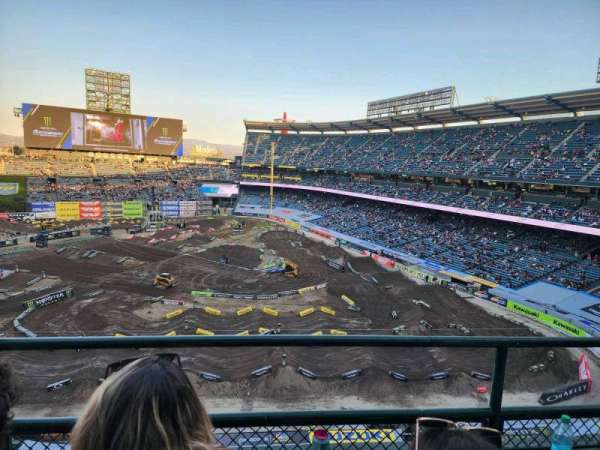Angel Stadium, section: 412, row: B, seat: 2