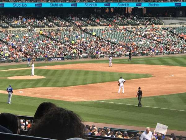 Comerica Park, section: 116, row: F, seat: 5