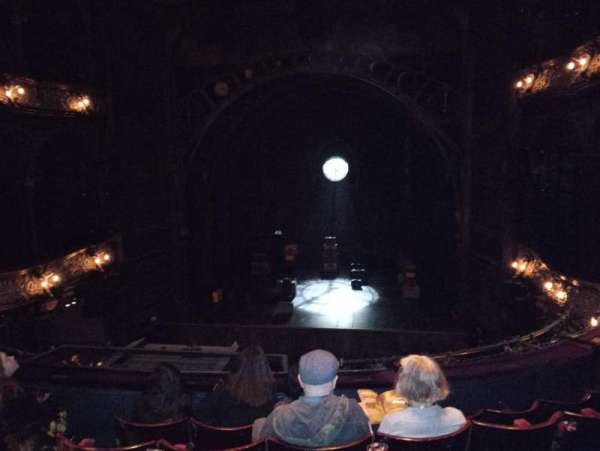 Palace Theatre, West End, section: Dress circle, row: E, seat: 15