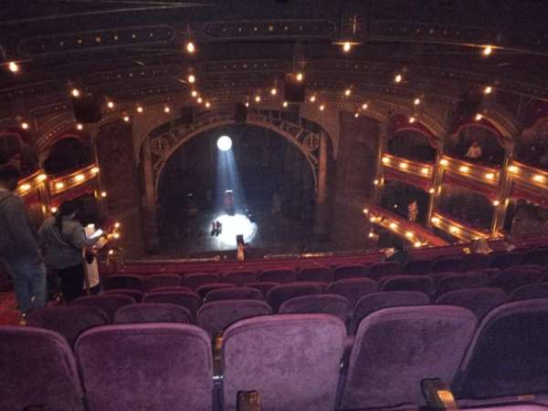 Lyric Theatre, section: Balcony C, row: H, seat: 101