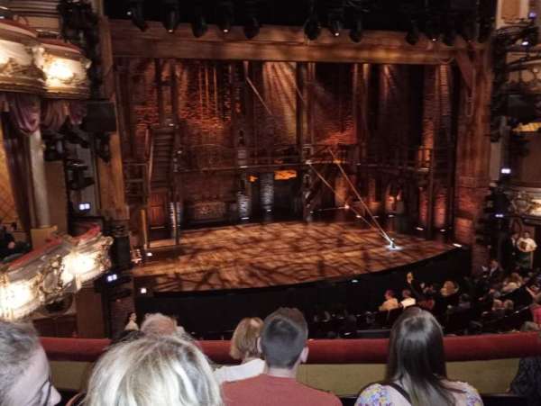 Victoria Palace Theatre, section: Royal circle, row: D, seat: 33