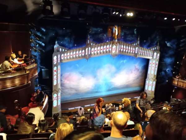 Prince of Wales Theatre, section: Circle, row: J, seat: 40
