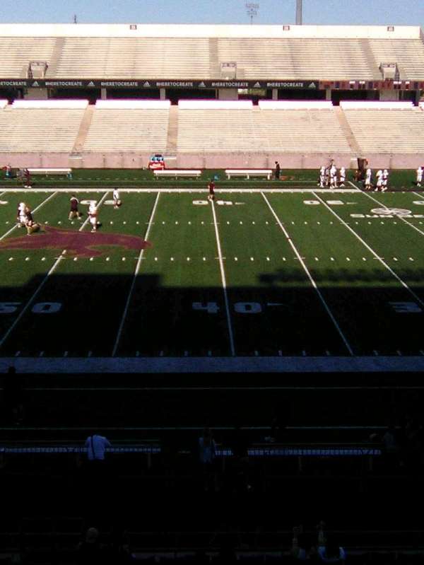 Jim Wacker Field at UFCU Stadium, section: 203, row: 1, seat: 4