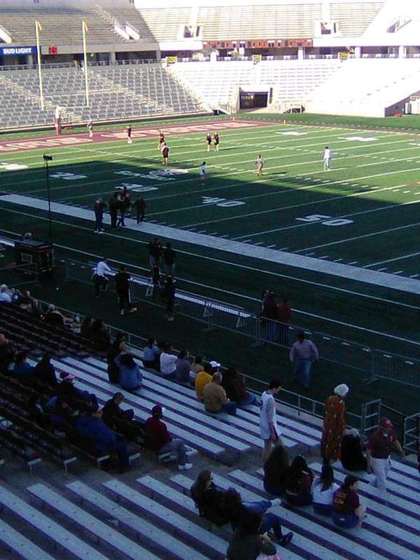 Jim Wacker Field at UFCU Stadium, section: 201, row: 1, seat: 1