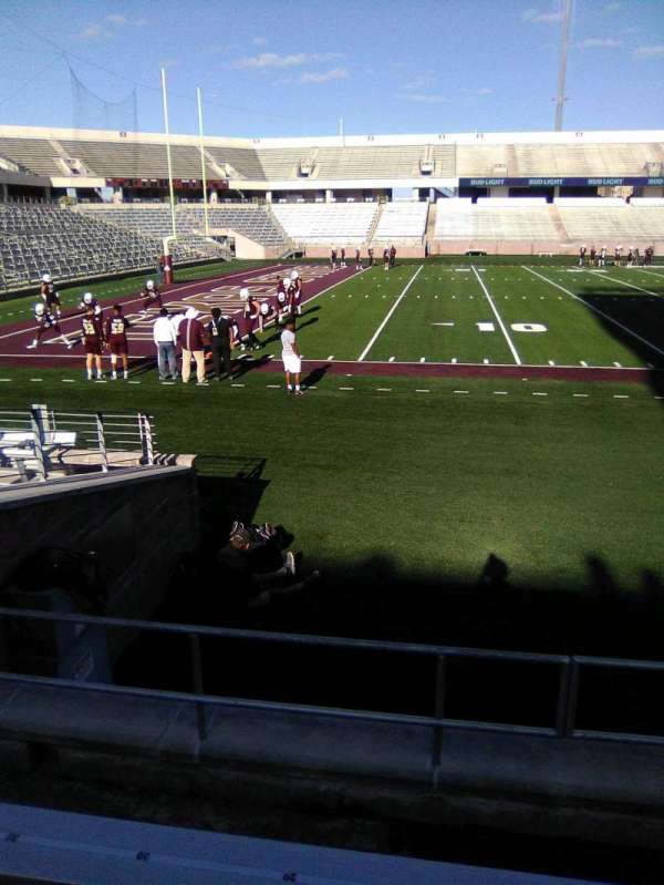 Jim Wacker Field at UFCU Stadium, section: 106, row: 4, seat: 28