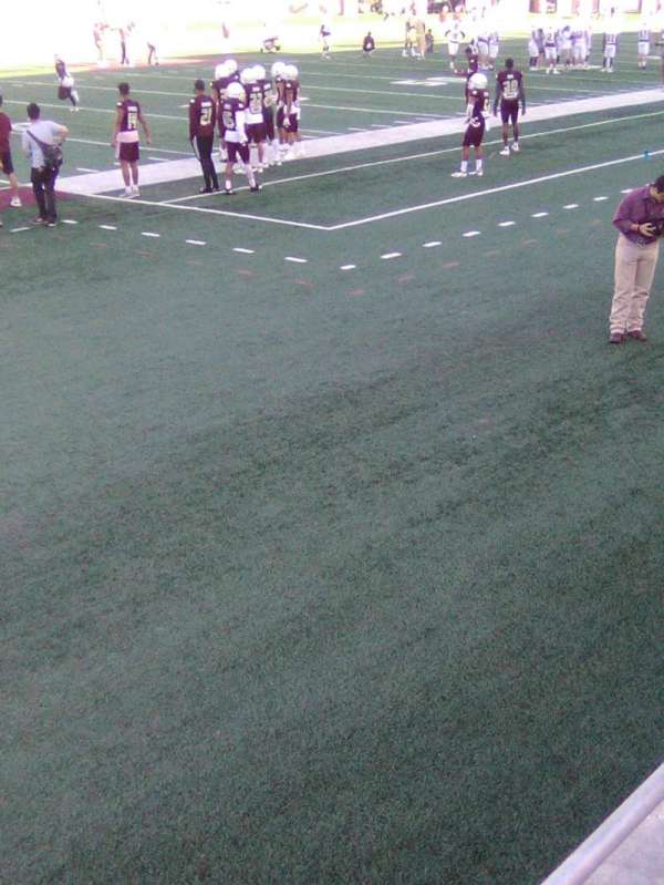 Jim Wacker Field at UFCU Stadium, section: 105, row: 1, seat: 22