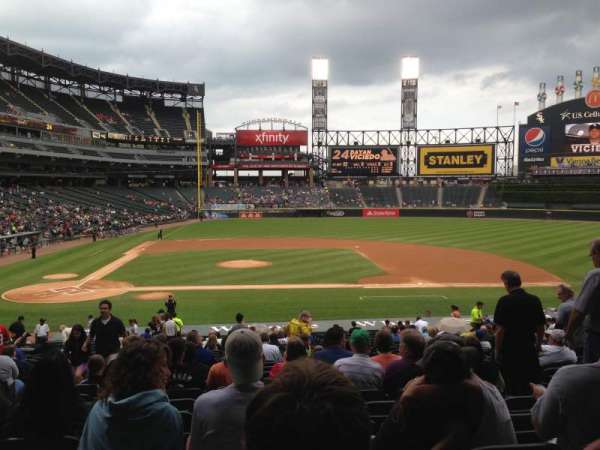 Rate Field, section: 126, row: 33, seat: 7