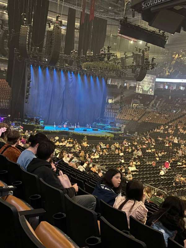 Scotiabank Arena, section: 107, row: 18, seat: 1