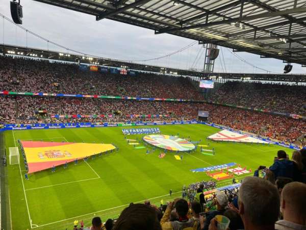 RheinEnergieStadion, section: W17, row: 13, seat: 29