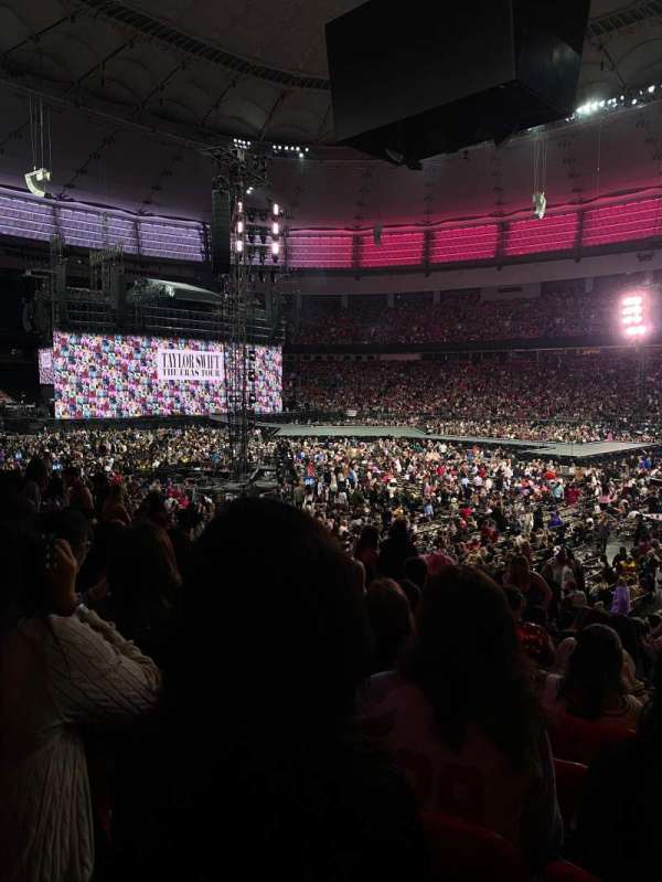 BC Place, section: 210, row: T
