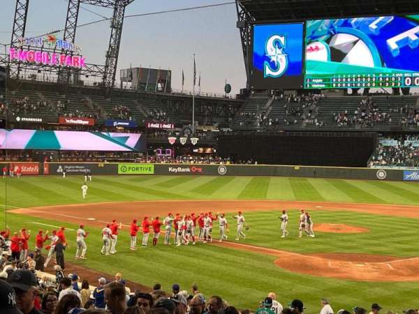 T-Mobile Park, section: 131, row: 27, seat: 8