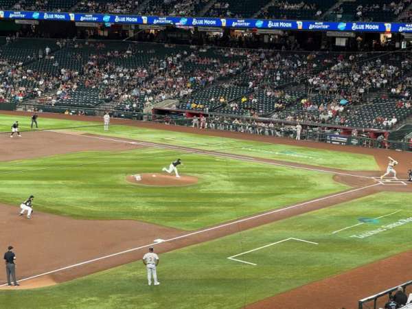 Chase Field, section: 217, row: 1, seat: 18